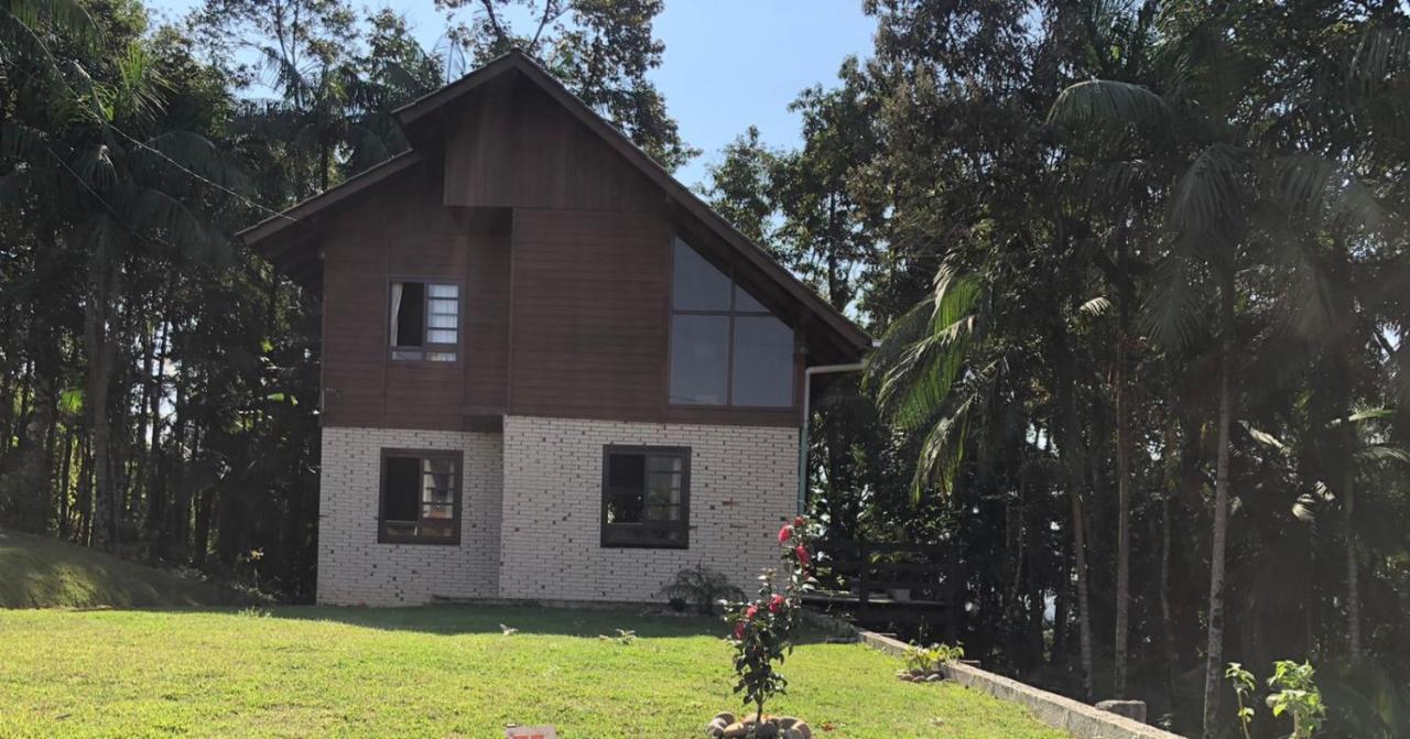 Casa De Campo Rosa Dos Ventos Rodeio Buitenkant foto