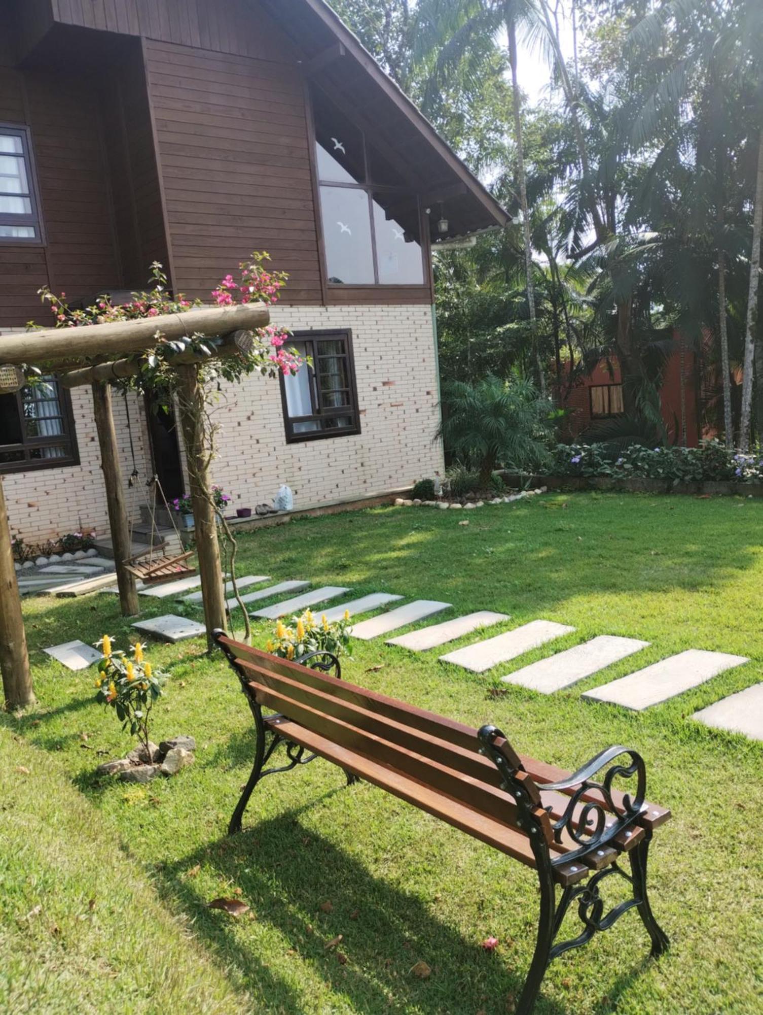 Casa De Campo Rosa Dos Ventos Rodeio Buitenkant foto