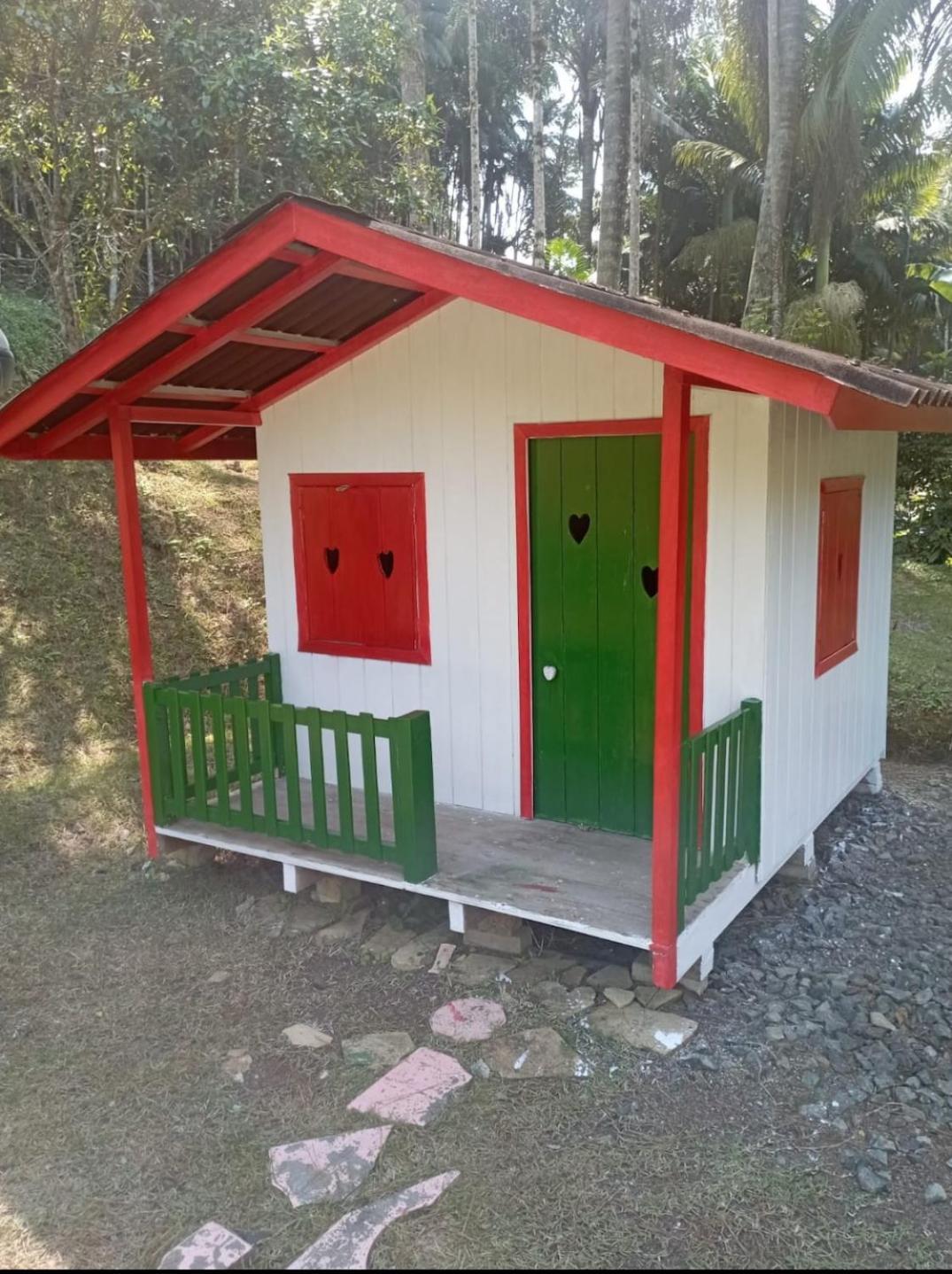 Casa De Campo Rosa Dos Ventos Rodeio Buitenkant foto
